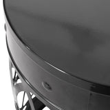 Outdoor Metal end Table -Large 73607.00BLK