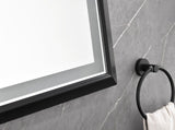 84 x 48 Inch LED Bathroom Mirror with Aluminum Frame, Wall Mounted Vanity Mirror, Anti-Fog, Memory, W2287P279143