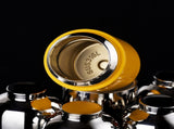 Fashion Titanium-Coated Tea Tumbler with Infuser, thermos cup 370ml yellow 31906960