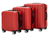 3-in-1 Multifunctional Large Capacity Traveling Storage Suitcase Luggage Set Red 16504279