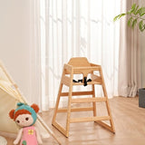 Wooden Double Solid Wood Feeding, Eat & Grow Portable High, Easy to Clean Baby Booster Chair in 15673138