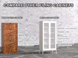 73 inches high metal storage cabinet with 2 wire mesh doors, suitable for homes, offices and dining T3421P312391