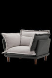 Modern Style Chenille Oversized Armchair Accent Chair Single Sofa Lounge Chair for Living Room, W2997P236168