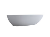 59'' Solid Surface Matte Tub, Freestanding Solid Surface Resin Stone Bathtub, Solid Surface Matte W2753P191227
