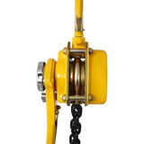 Lever Chain Hoist 1 1/2 Ton 3300LBS Capacity 20 FT Chain Come Along with Heavy Duty Hooks Ratchet W46557621