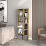 FM FURNITURE Perry Bookcase in Melamine with Open Storage B128P283292