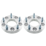 ZNTS 2pcs Professional Hub Centric Wheel Adapters for Chevrolet El Camino/Camaro/S10/Corvette Silver 89326796