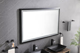 60 x6 Inch LED Bathroom Mirror with Aluminum Frame, Wall Mounted Vanity Mirror, Anti-Fog, Memory, W2287P279095