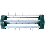 Lawn Aerator, Heavy Duty Rolling Lawn Aerator, Garden Yard Rotary Push Lawn Aeration with Steel 39005271