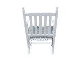 wooden porch rocker chair WHITE, without mat 27677972