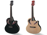 41 inch Cutawary Round Back Acoustic Guitar Spruce Top Grape Hole Burlywood 38803516