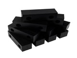 (10 PACK) 6 x 2 x 1" Standard Aluminum Soft Jaws Set FIT For Kurt 6" Vises 60115380