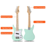 ZNTS 30in Maple Fingerboard Mini Electric Guitar Kit with 5W Amplifier Bag 20480479