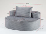 Compressed SofaMoon Bay Sofa-YKX-33003A-1-Grey W3326P331165