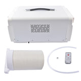 110V AC Electric Portable Air Conditioner 650W Cooling Mini Outdoor Camping Tent RV AC Kit White 92742285