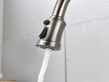 Single Handle High Arc Pull Out Kitchen Faucet,Single Level Stainless Steel Kitchen Sink Faucets 17336740