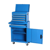 Tool Chest, 5-Drawer Rolling Tool Storage Cabinet with Detachable Top Tool Box, Liner, Universal W2660P287662