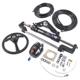 HO5124 468 Complete Marine Hydraulic Steering System w/ 2 x 24ft Hoses 08765647