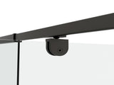 38-42" W x 71" H Piovt Swing Glass Shower Door,Pivot Frame Sliding Shower Door with 1/4" Clear W2122P198985
