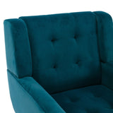Modern Soft Velvet Material Ergonomics Accent Chair Living Room Chair Bedroom Chair Home Chair With W67634089