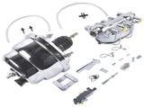 7'' Chrome Power Brake Booster Master Cylinder Disc Drum Kit Fits for Chevy Bel Air One-Fifty 62554993