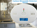 LCD Display CO Carbon Monoxide Gas Detector Device Home Safety Alarm Detector 01254366