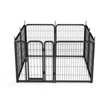 ZNTS Dog Playpen Outdoor, 8 Panel Dog Fence 31.'' Pet Pen for Small Dogs Pet Exercise Pen for W1162P189319