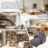 Multifunctional lazy person sofa recliner can be stored storage backrest with cell phone bracket W395P318698