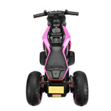 ZNTS 12V Three-wheel Ride On Motorcycle, Kids Electric Motorbike with Horns, LED Lights, Gift for Kids W2181P196001