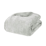 King/Cal King Crushed Velvet Sherpa Reversible Comforter Set B035129823