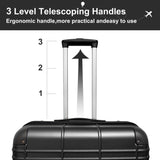 Luggage Sets ABSPC Hardshell 4pcs Luggage Hardside Lightweight Durable sets Spinner Wheels W1689P207673