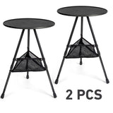 Outdoor camping round table, adjustable folding table, easy to carry, suitable for camping, BBQ, 47537072