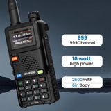 BAOFENG UV-5RH 10w GMRS Ham Radio with Long Range Walkie Talkies, Multifunctional Use, USB-C 30014787