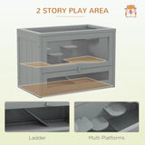 Wooden Hamster Cage 01117120