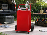Fuel Caddy, 35 Gallon, Gas Storage Tank on 4 Wheels,Gasoline Diesel Fuel Container for Cars 40478933
