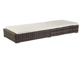 Outdoor Leisure Rattan Furniture Pool Bed / Chaise -Grey 69458607