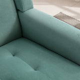 Modern Soft Velvet Material Ergonomics Accent Chair Living Room Chair Bedroom Chair Home Chair With W676P313960