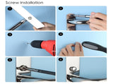 304 Stainless Steel Hand Polishing Finished Three Towel Bars Towel Rack Wall Mounted Multilayer 51279453