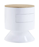 Otith Accent Table with Display and Utility Function B2726P243239