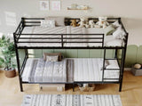 Metal bunk bed , suitable for children/teenagers/adults. 14.17-inch high guardrails. W5635P539763