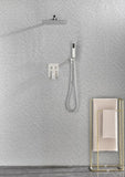 ZNTS 12" Rain Shower Head Systems Wall Mounted Shower 16920585