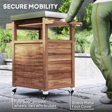 Outdoor Bar Cart Grill Table 50971937