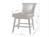 28-inch PU Leather Swivel Counter Stool 57178.00PU