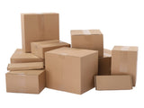 50pcs 12 "x 6" x 6 " thick 3mm corrugated cardboard box in kraft paper color 44810238