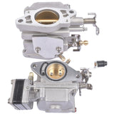 ZNTS Upper and Lower Carburetor Kit For Yamaha 2 stroke 20HP 25HP Outboard Engine 1988-2003 71157793