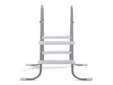 2 Steps 33in Pool Ladder Iron Grey Frame White Steps 08470483