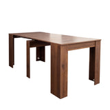 Multifunctional extendable console table W331106545