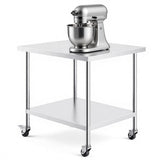 Stainless Steel Prep Table 38409285