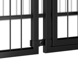 Large Dog Cage 63.7" Dog Kennel for Medium Dogs Puppy Dog Playpen with Top, Pet Cage, Indoor, W1820P242323