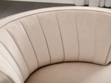 COOLMORE 360 Degree Swivel Cuddle Barrel Accent Sofa Chairs, Round Armchairs with Wide Upholstered, W395102771